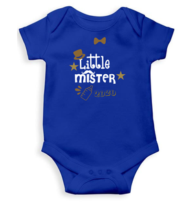 Little Mister New Year Rompers for Baby Boy- KidsFashionVilla