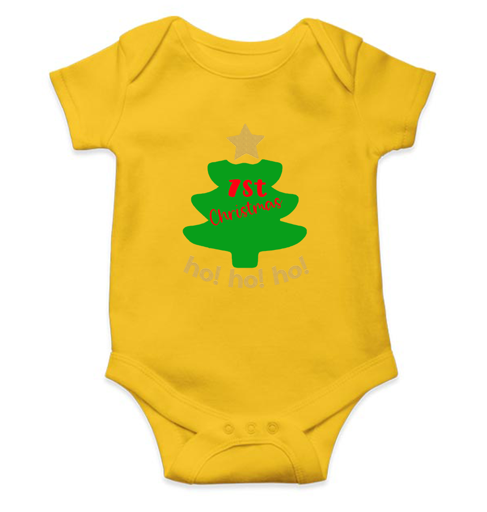 Ho Ho Ho Christmas Rompers for Baby Boy- KidsFashionVilla