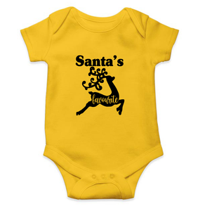 Santas Favorite Christmas Rompers for Baby Boy- KidsFashionVilla