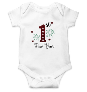 First New Year Rompers for Baby Boy- KidsFashionVilla