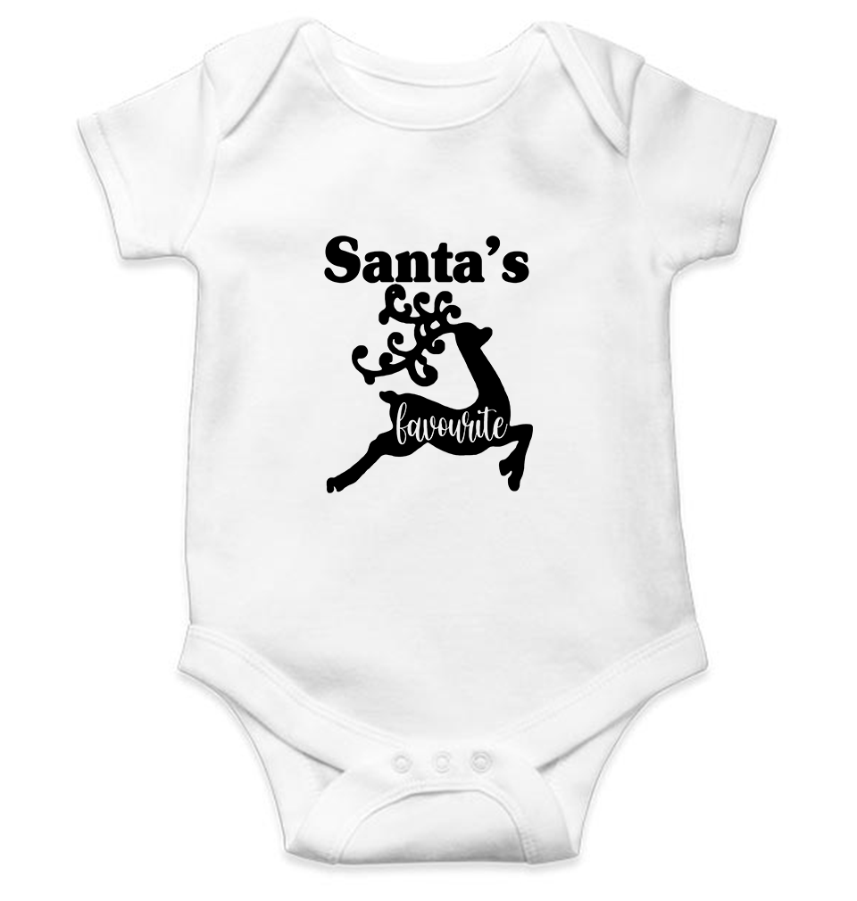 Santas Favorite Christmas Rompers for Baby Boy- KidsFashionVilla