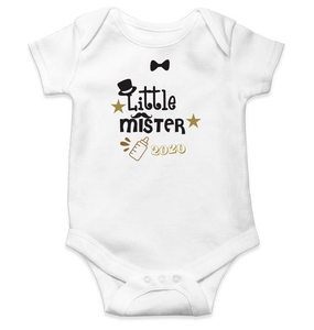 Little Mister New Year Rompers for Baby Boy- KidsFashionVilla