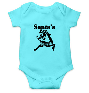 Santas Favorite Christmas Rompers for Baby Boy- KidsFashionVilla