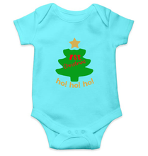 Load image into Gallery viewer, Ho Ho Ho Christmas Rompers for Baby Boy- KidsFashionVilla
