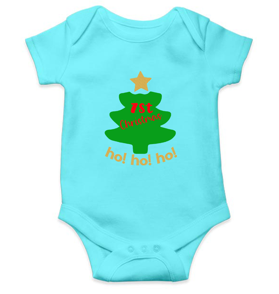 Ho Ho Ho Christmas Rompers for Baby Boy- KidsFashionVilla