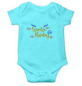 Santa Baby Christmas Rompers for Baby Boy- KidsFashionVilla