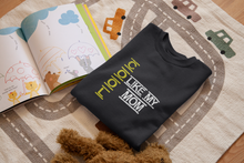 Load image into Gallery viewer, Cool Like My Mom Mother And Son Black Matching T-Shirt- KidsFashionVilla
