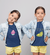 Sweet Sour Sister-Sister Kids Half Sleeves T-Shirts -KidsFashionVilla