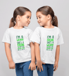 Freak Weirdo Sister-Sister Kids Half Sleeves T-Shirts -KidsFashionVilla