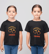 Partner In Crime Sister-Sister Kids Half Sleeves T-Shirts -KidsFashionVilla
