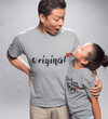 Original & Carbon Copy Father and Daughter Matching T-Shirt- KidsFashionVilla