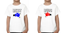 Load image into Gallery viewer, Best Buds Brother-Brother Kids Half Sleeves T-Shirts -KidsFashionVilla
