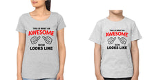 Load image into Gallery viewer, This is What An Awesome Mom Looks Like Mother and Son Matching T-Shirt- KidsFashionVilla
