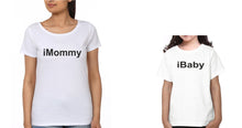Load image into Gallery viewer, iMommy &amp; iBaby Mother and Daughter Matching T-Shirt- KidsFashionVilla
