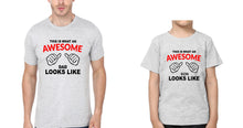 Load image into Gallery viewer, This is What An Awesome Dad Looks Like Father and Son Matching T-Shirt- KidsFashionVilla
