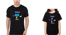 Load image into Gallery viewer, Salary Bills Pocket Money Father and Daughter Matching T-Shirt- KidsFashionVilla
