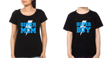 Load image into Gallery viewer, SuperMom SuperBoy Mother and Son Matching T-Shirt- KidsFashionVilla
