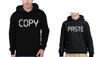 Load image into Gallery viewer, Copy Paste Father and Son Matching Hoodies- KidsFashionVilla

