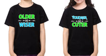 Load image into Gallery viewer, Younger Older Brother-Sister Kid Half Sleeves T-Shirts -KidsFashionVilla
