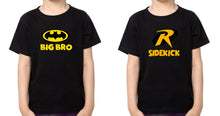 Load image into Gallery viewer, BigBro Sidekick Brother-Brother Kids Half Sleeves T-Shirts -KidsFashionVilla
