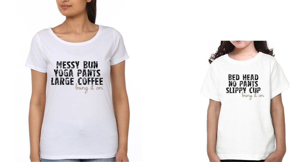 Bring It On Mother and Daughter Matching T-Shirt- KidsFashionVilla