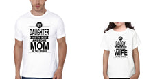 Load image into Gallery viewer, My Daughter Has The Most Awesome Mom In the World Father and Daughter Matching T-Shirt- KidsFashionVilla
