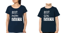 Load image into Gallery viewer, Best Mom Ever Best Son Ever Mother and Son Matching T-Shirt- KidsFashionVilla
