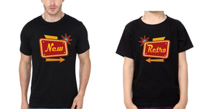 New Retro Father and Son Matching T-Shirt- KidsFashionVilla