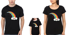 Load image into Gallery viewer, Happy family Family Half Sleeves T-Shirts-KidsFashionVilla

