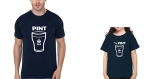 Pint & Half pint Father and Daughter Matching T-Shirt- KidsFashionVilla