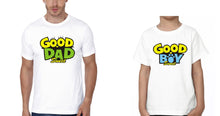 Load image into Gallery viewer, Good Dad Good Boy Father and Son Matching T-Shirt- KidsFashionVilla
