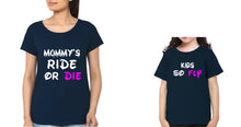Load image into Gallery viewer, Mommy&#39;s Ride Or Die Kids So Fly Mother and Daughter Matching T-Shirt- KidsFashionVilla
