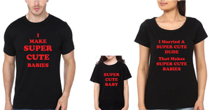 Super Cute babies Family Half Sleeves T-Shirts-KidsFashionVilla
