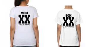 MomXX SonXX Mother and Son Matching T-Shirt- KidsFashionVilla