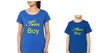 Tom Boy Mom Boy Mother and Son Matching T-Shirt- KidsFashionVilla