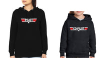 Load image into Gallery viewer, Pilot &amp; Co-Pilot Mother and Daughter Matching Hoodies- KidsFashionVilla
