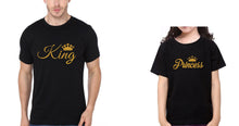 Load image into Gallery viewer, King Princess Father and Daughter Matching T-Shirt- KidsFashionVilla
