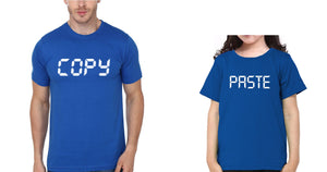 Copy Paste Father and Daughter Matching T-Shirt- KidsFashionVilla