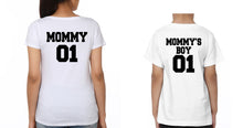 Load image into Gallery viewer, Mommy01 mommy&#39;s boy01 Mother and Son Matching T-Shirt- KidsFashionVilla

