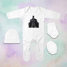 Load image into Gallery viewer, Most Famous Cartoon Jumpsuit with Cap, Mittens and Booties Romper Set for Baby Boy - KidsFashionVilla
