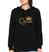 Load image into Gallery viewer, Queen Princess Mother and Daughter Matching Hoodies- KidsFashionVilla
