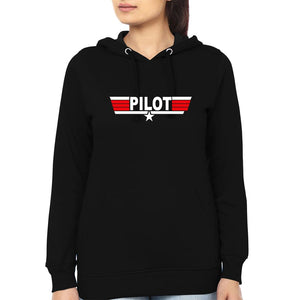 Pilot & Co-Pilot Mother and Daughter Matching Hoodies- KidsFashionVilla