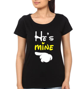 He Is Mine She Is Mine They Are Mine Family Half Sleeves T-Shirts-KidsFashionVilla
