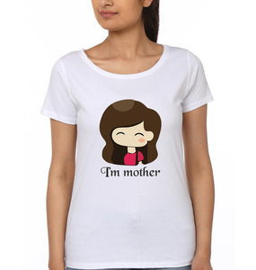 I'M father Mother Son Family Half Sleeves T-Shirts-KidsFashionVilla