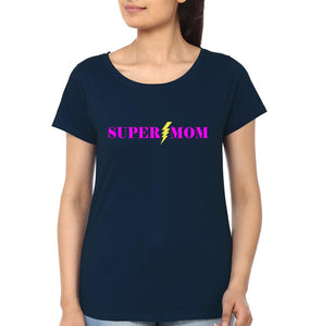 Super Dad Mom Kid Family Half Sleeves T-Shirts-KidsFashionVilla