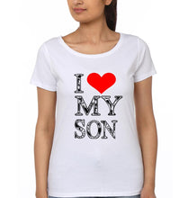 Load image into Gallery viewer, I Love My Mom I Love My Son Mother and Son Matching T-Shirt- KidsFashionVilla
