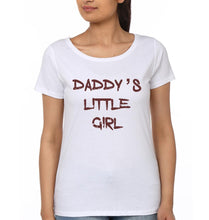 Load image into Gallery viewer, Daddy &amp; Daddy&#39;s Little Girl Father and Daughter Matching T-Shirt- KidsFashionVilla
