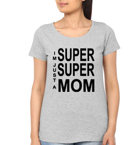 Bad Bad Boy Super super Mom Mother and Son Matching T-Shirt- KidsFashionVilla