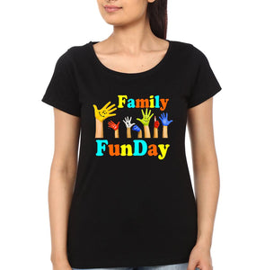 Family Funday Family Half Sleeves T-Shirts-KidsFashionVilla