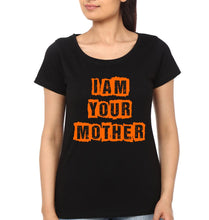 Load image into Gallery viewer, I Am Your Mother I know Mother and Son Matching T-Shirt- KidsFashionVilla
